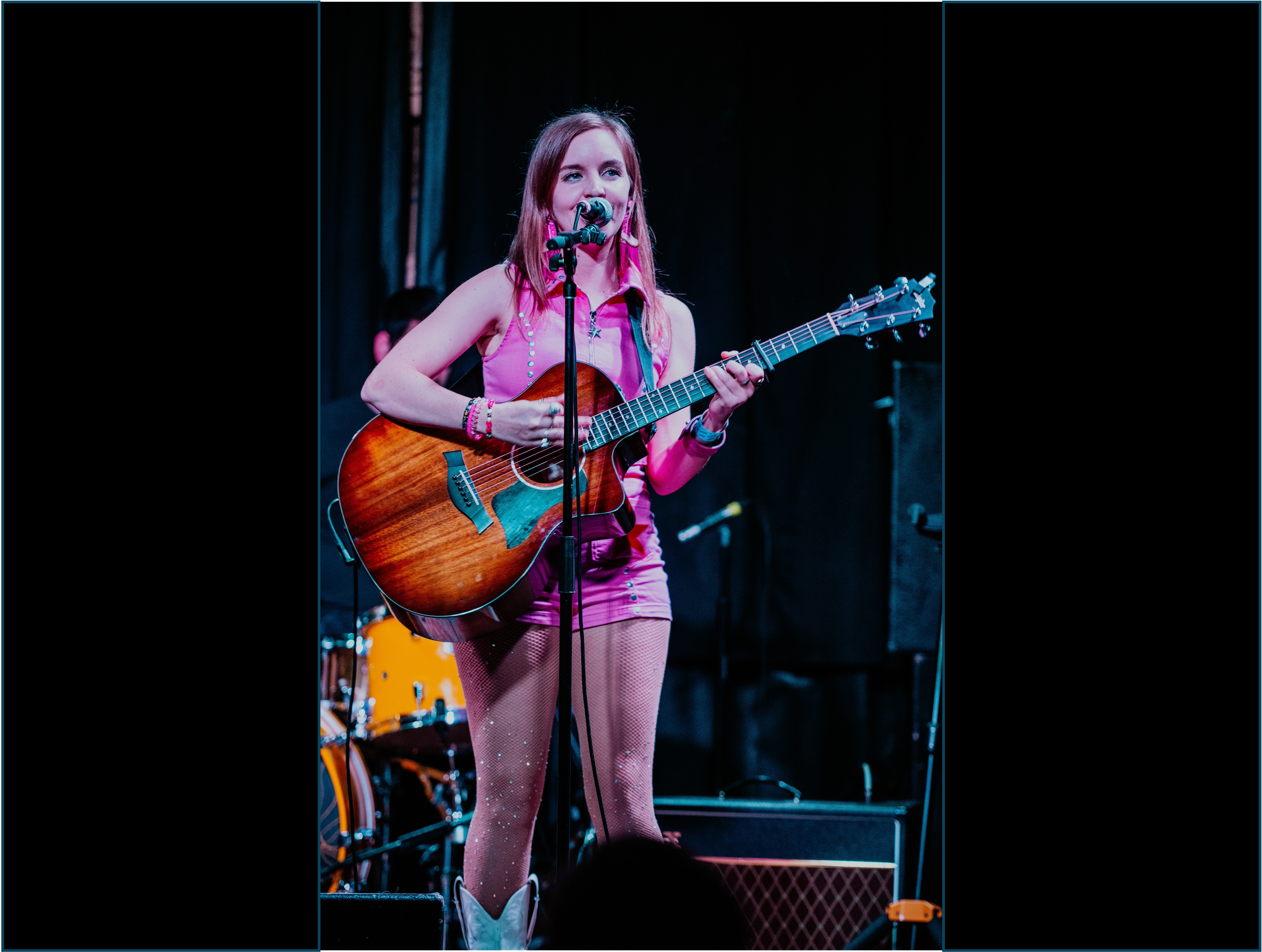 alecia haselton playing guitar